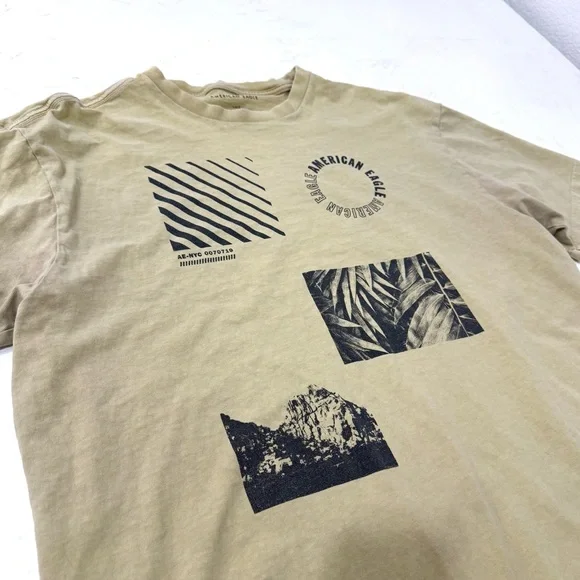 American Eagle Oversized Graphic Tee – Men’s L - Picture 5 of 9